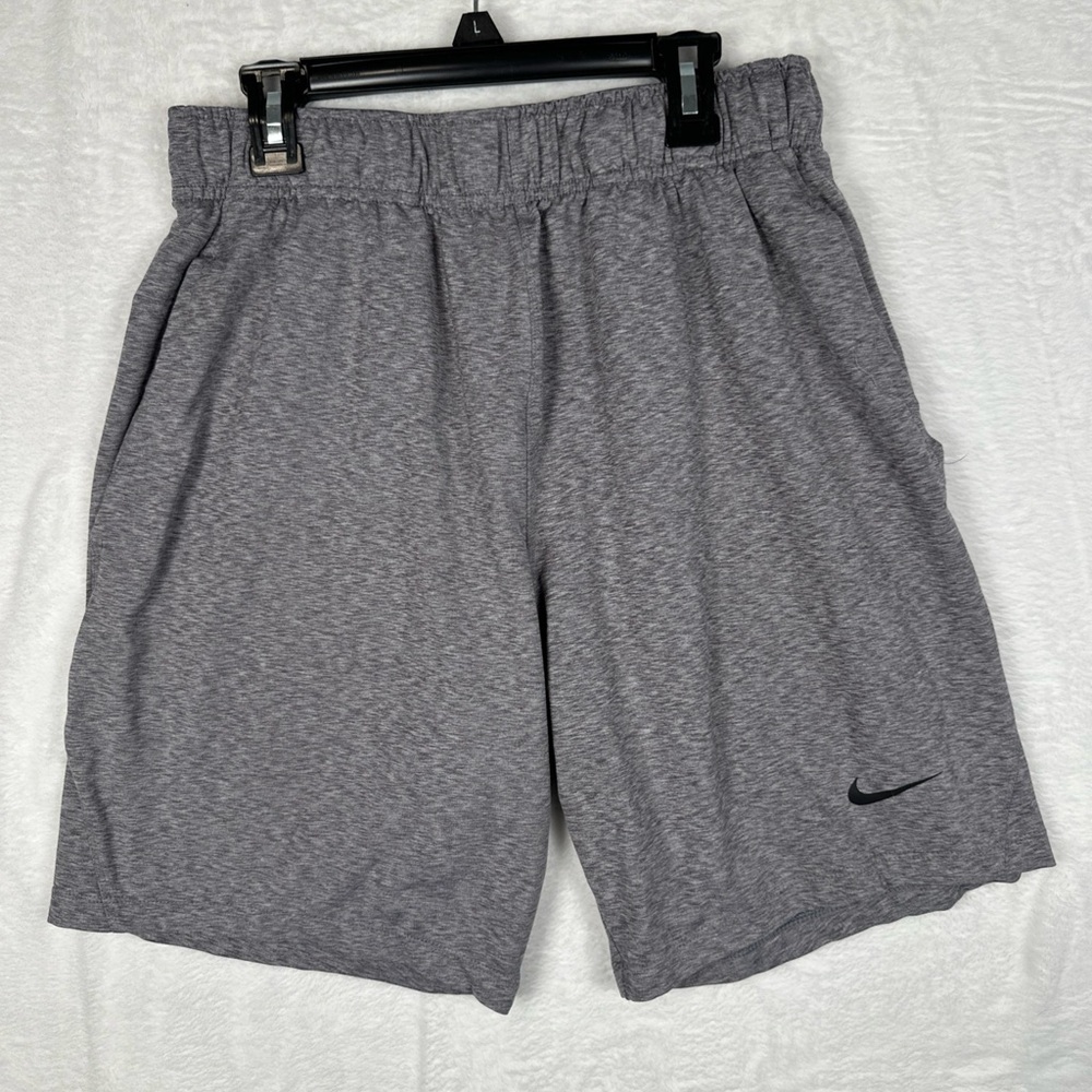 Nike Dri Fit Distance Running Shorts Lightweight Size M Gray No Drawstring